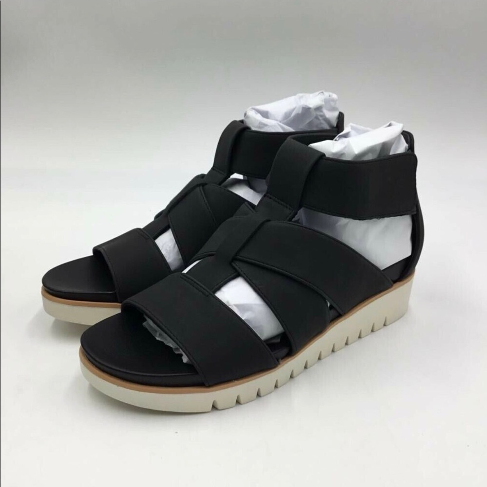 Dr Scholl’s NIB black gladiator sandals